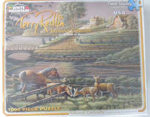 White Mountain Natural Curiosity 1000 Pieces Jigsaw Puzzle New # 1225 Sealed - Picture 2 of 5