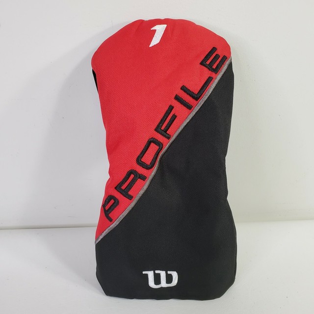 Wilson Profile Golf Club 1 Driver Wood Head Cover Headcover OEM Red