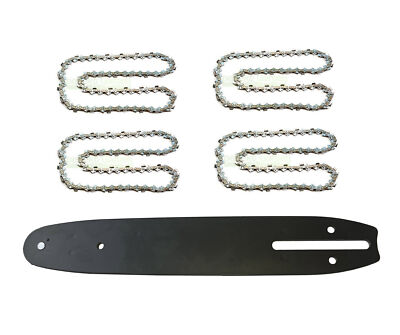 25cm / 1,3 mm / 3/8'' / 40 TG Schwert + 4X Kette Max Bahr KSH 600 /Greenwork