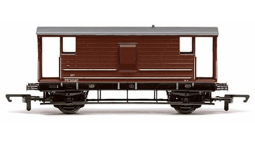 Hornby OO Gauge BR 20t Brake Van M730597 best lowest price Boxed New R6801 - Picture 2 of 3