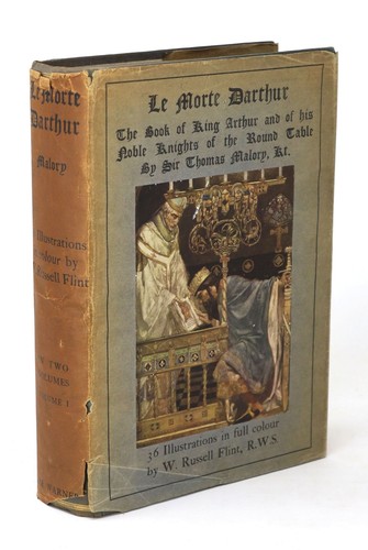 W. RUSSELL FLINT ThomasMalory Beautifully illustrated Le Morte Darthur 1920 2V - Imagen 3 de 8
