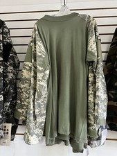 Rothco Tactical Camo Combat Shirt Airsoft Military Uniform Army Long Sleeve XL