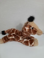 Aurora A&A Giraffe Plush Laying Floppy SUPER SOFT Plush Stuffed Animal Realistic