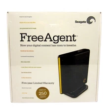NIB Seagate FreeAgent 250GB USB 2.0 External Hard Drive Windows MAC OS X 10 NEW