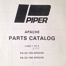 Piper Apache PA-23-150 & PA-23-160 Parts Manual