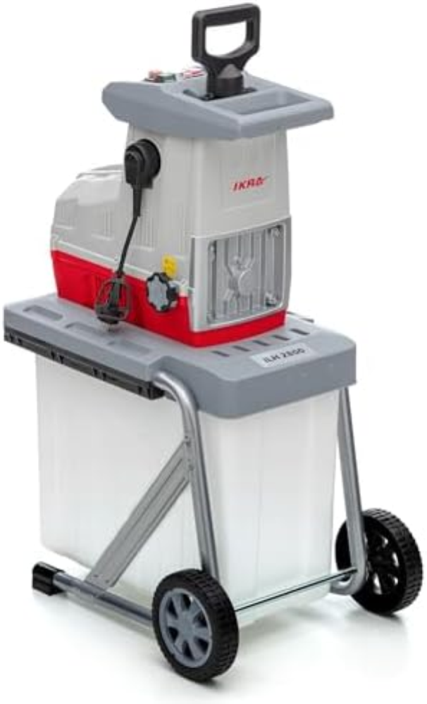 IKRA biotrituratore elettrica ILH 2800, silenziosa e robusta, 2.800W, spessore d