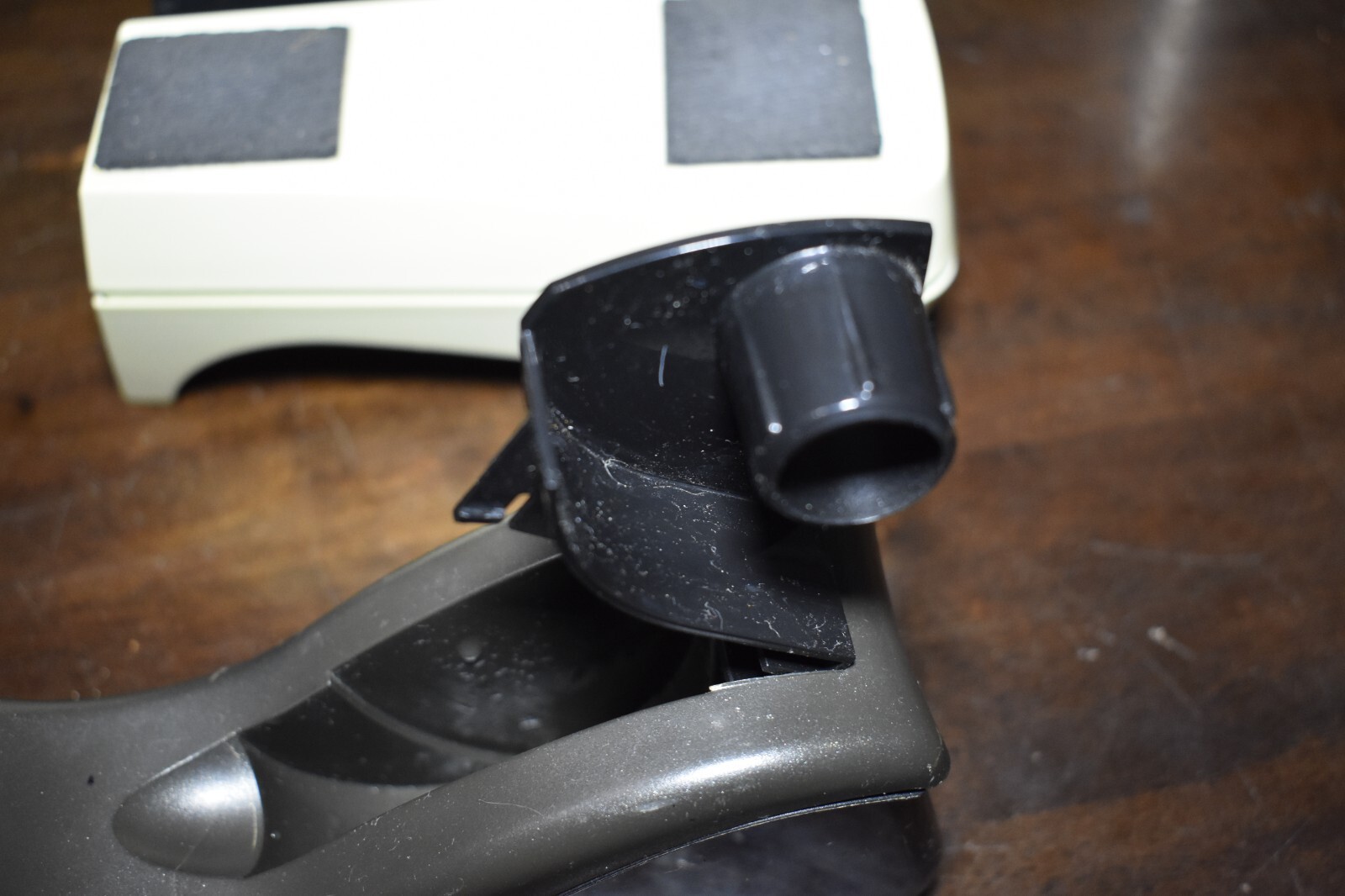 3 Vintage Scotch Weighted Desk Tape Dispensers Scotch C38 C60 Black Grey Beige