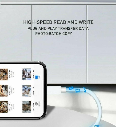 Adaptateur USB Type C vers USB-C OTG Lecteur de Carte SD pour Android MacBook Windows Neuf - Photo 8/9