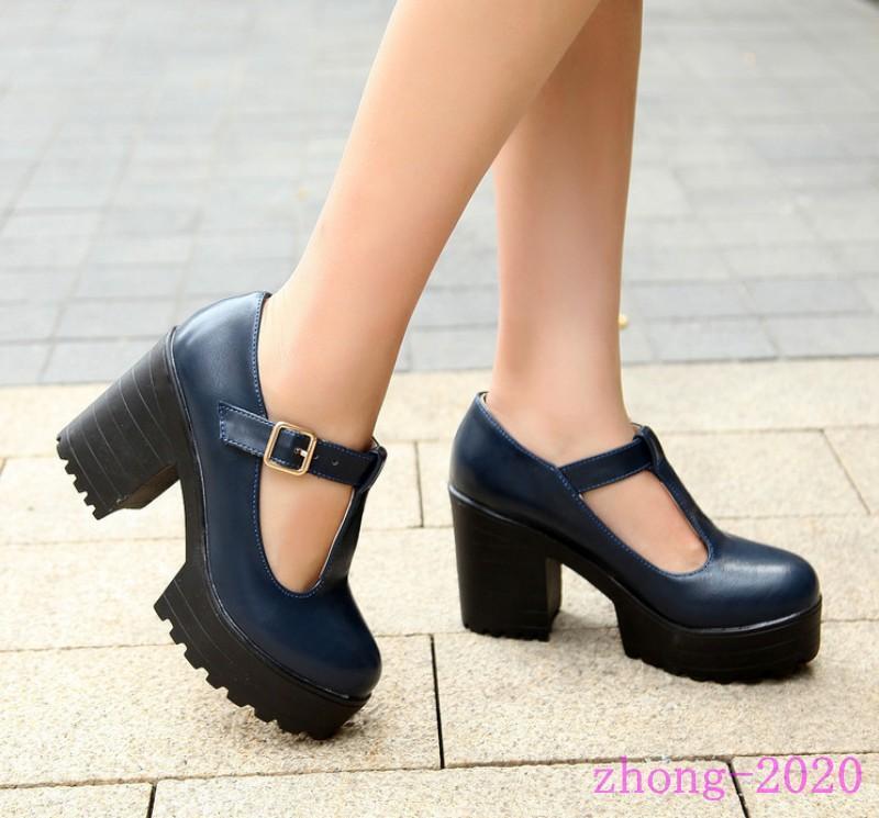 靴 Le Talon GRLSE MARY JANE Amazon.com: Mary Jane Shoes Women Square Toe High Heel