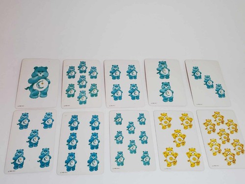 Care Bears Card Games - Incomplete. Great for completing a set or Crafting - Picture 11 of 12
