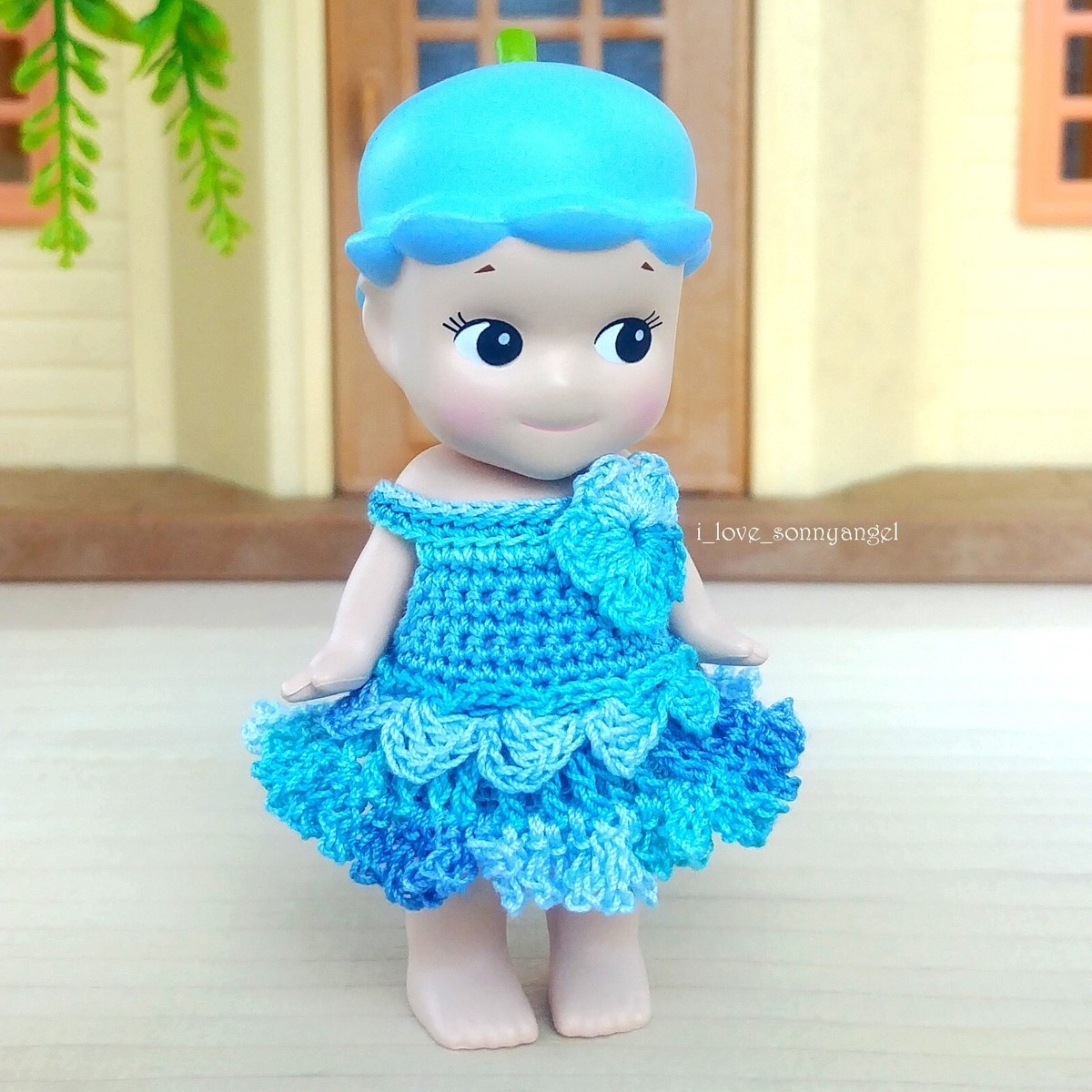 Authentic] Sonny Angel Lily Bell 🌊Flower Series • Handmade Aqua
