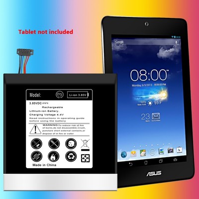 Good Quality 3970mAh Substitutable Battery Tool for ASUS Memo Pad HD 7 ME173X US