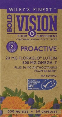 Wiley s Finest Bold Vision Augengesundheit und Sehen 60 KAPSELN