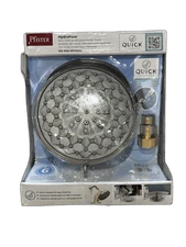 Pfister HydroFuse 6-Spray 5.375 in. Wall Mount Shower Head in Brushed Nickel