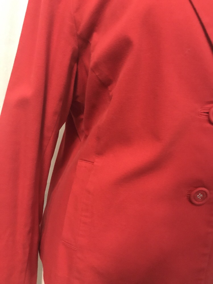Chico's Women's Jacket Red 2 Button Fully Lined  … - image 3
