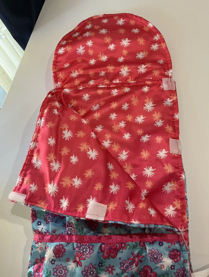 Juego de saco de dormir Journey Girls verde azulado y fucsia para muñeca de 18" o muñeca American Girl Foto 4 de 4