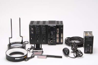 Keyence CA-DC30E Controller W/ CA-DC21E, XG7701, XG-7701, CA-U4 & Other Modules