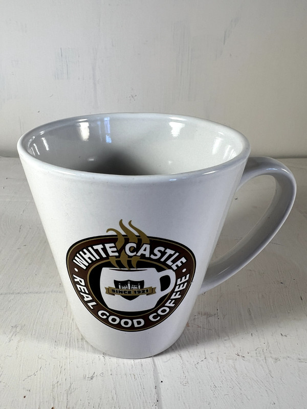B3 2001 WHITE CASTLE Real Good Coffee You Crave Mug
