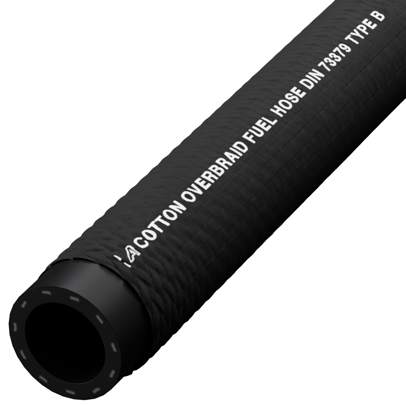 Cotton Braided Rubber Fuel Hose Diesel or Petrol Oil E5 & E10 Safe