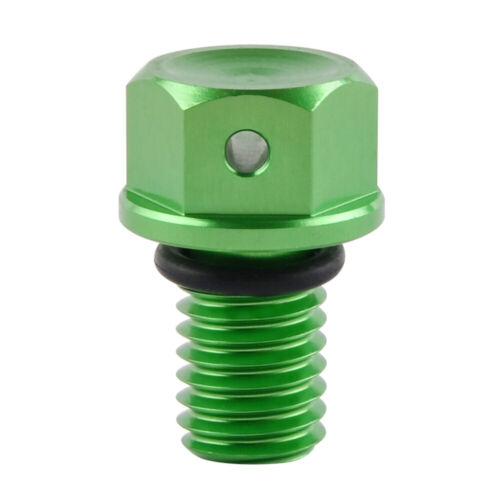 M10 Oil Drain Plug For Kawasaki KX100 KX250 KX125 KX250 KX500 KX85 KX250F KX450F - Foto 6 di 7