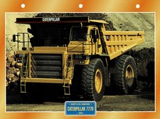 Caterpillar 777D 1975 Karta informacyjna