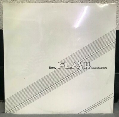 SONY FLASH BALADA NACIONAL FEAT RICKY MARTIN / GARIBALDI 1990 PROMO MEXICAN LP 
