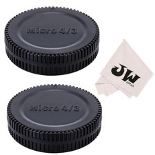 2 Body Cap Rear Lens Cap for Olympus E-M10 III E-M5 II E-PL9 E-PL8 E-PL7 OM-1 II