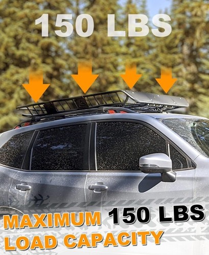 Snailfly CrossBars Roof Racks Fit 14-24 Subaru Forester Luggage Rack Rail New - Picture 6 of 11