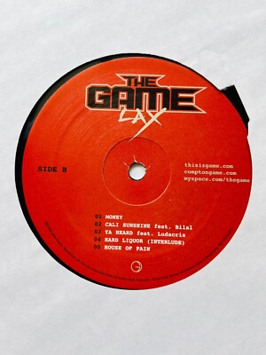 THE GAME アルバム 2LP レコードVinyl HIPHOP s-l400.jpg