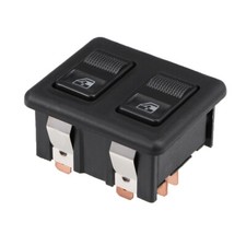 10 Pins Car Window Switch Dual Button Control Master Rocker Switch DC 12V