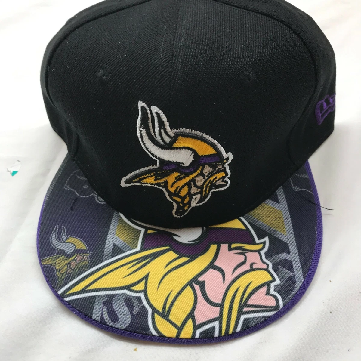 Minnesota Vikings 2019 NFL NEW ERA 9FIFTY Snapback Hat Black NWT