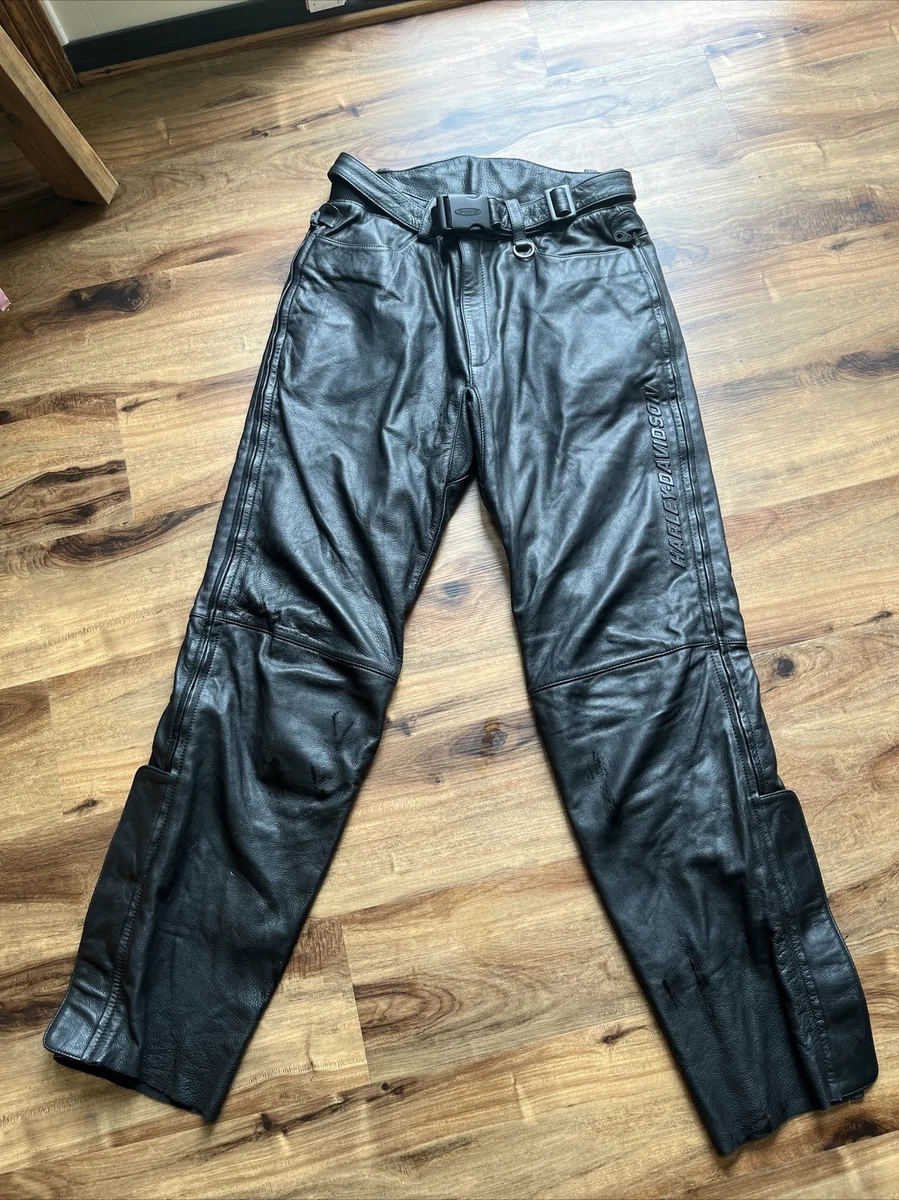 Harley Davidson FXRG Leather Riding Pants Men s 36 97200 03VM 3400