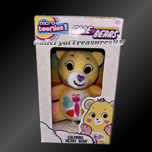 Care Bears Micro Teenies Plush Dare to Care Calming Bedtime Friend Mini Bear 3" - Picture 5 of 25