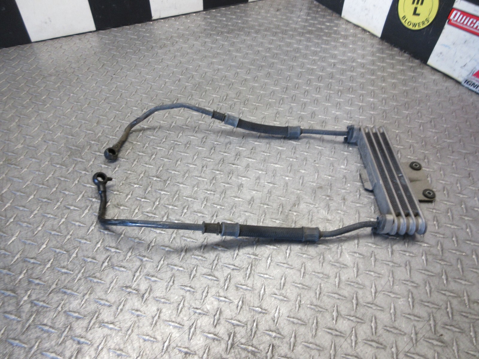 0409 07 2007 gs500 gs 500 f GS500F OIL COOLER LINE LINES 72116 GS500F