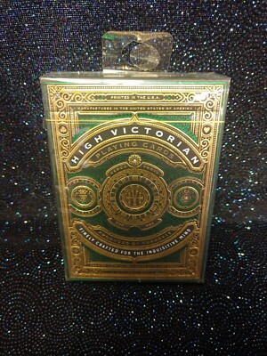 Theory 11 High Victorian Green Playing Card Deck Sealed