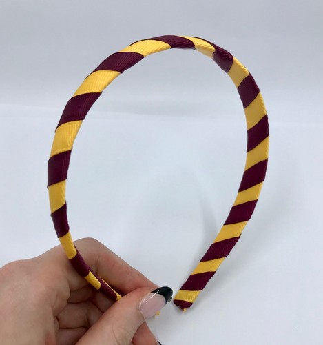 Wine and Yellow Gold School Hair Accessories - Picture 41 of 71