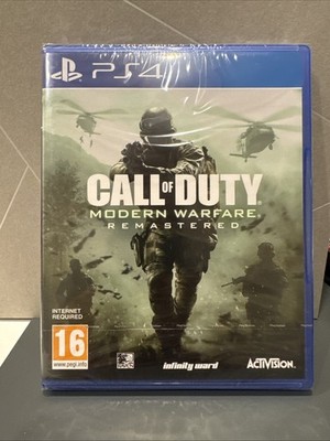 Call of Duty Modern Warfare Remastered PS4 COD Brand New Factory Sealed