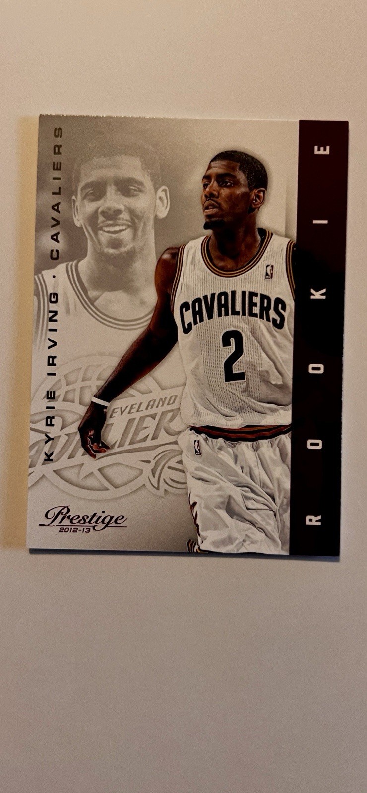 2012 Kyrie Irving Panini Prestige Rookie Card