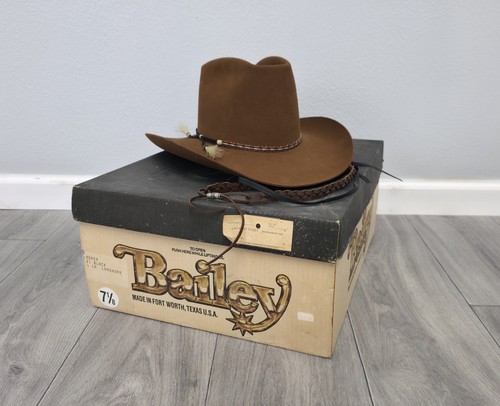 Resistol Stagecoach Western Hat Brown Classic Cowboy Style w/ 3 different bands