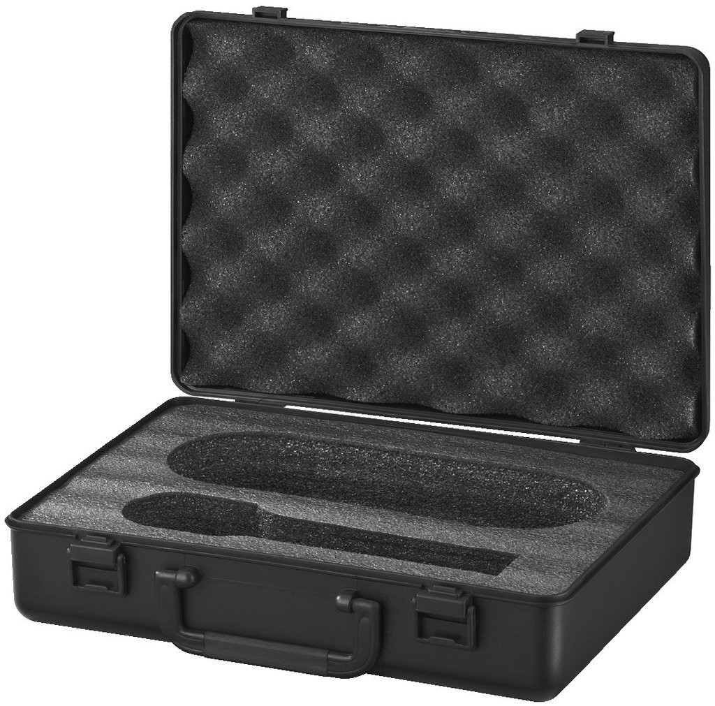 Mallette de transport MC haut de gamme pour microphone solo noir