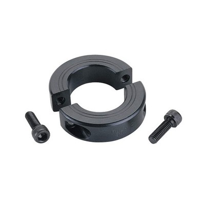 RULAND MANUFACTURING MSP-25-F Shaft Collar,Clamp,2Pc,25mm,Steel 2AMV7
