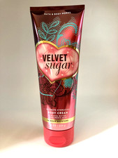 Bath  Body Works Velvet Sugar Ultimate Hydration Body Cream, 8 oz