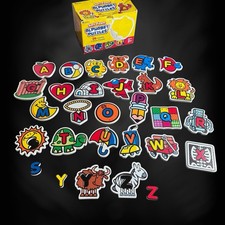 Juego de aprendizaje vintage de letras de espuma suave ABC forma alfabeto