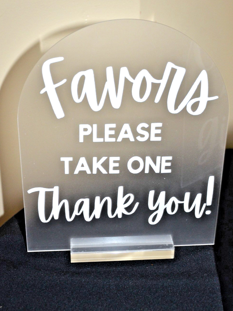 LOT 4 Acrylic Wedding Signs with stands  Favors Cards Photo Guest Book In Memory