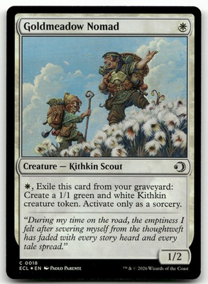 #ad Goldmeadow Nomad #18 Foil NM ECL Magic MTG $1.99