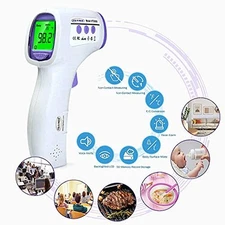 Digital Non-Contact Infrared Forehead Thermometer for Adults & Kids, Accurate...