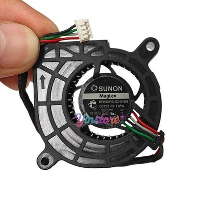 1 Pc. New MF45201VX-1C010-S99 Projector Cooling Fan 4520 DC12V 1.85W 4Pin