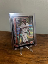 2025 Topps Pro Debut Braylon Payne Prospect Black Wave Refractor 02/10 *Brewers*