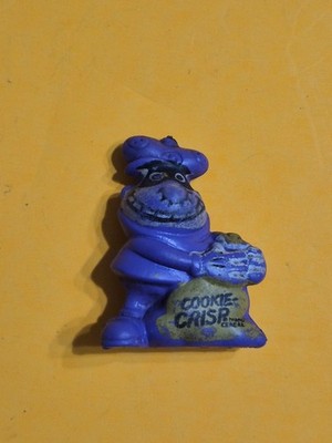 VINTAGE 1980 Cookie Crisp Cereal Crook Promotional Action Figure 