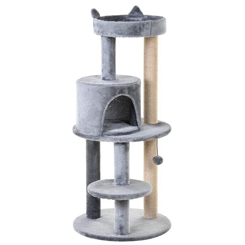 SUPER OFFERTA: Albero Tiragraffi Gatti 104cm - Robusto e Morbido